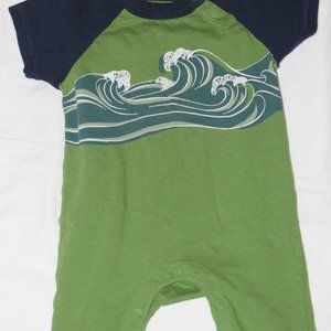 Tea Collection 6-12 month Romper Wave